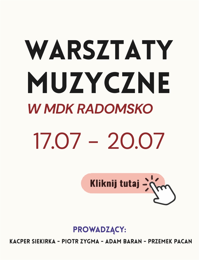 KLIKNIJ TUTAJ warsztaty muzyczne